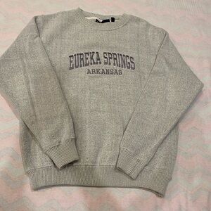 Gray Eureka Springs Arkansas Sweatshirt